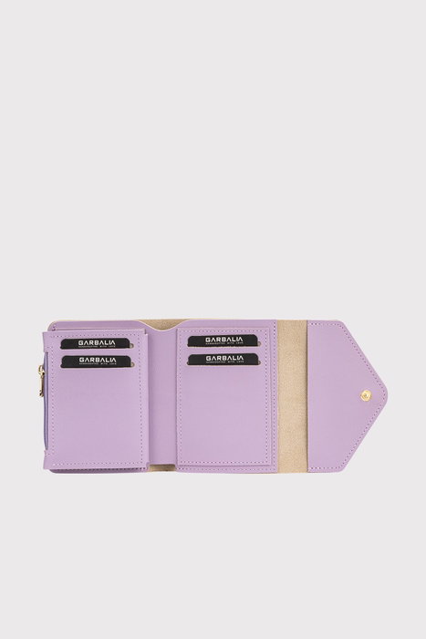 Zoozie Bags Cartera Lila para Mujer de Piel PU, Elegante y Compacta, Cierre Cremallera, Perfecta para Uso Diario